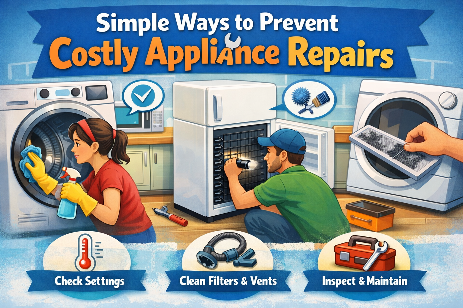 Simple Ways to Prevent Costly Appliance Repairs